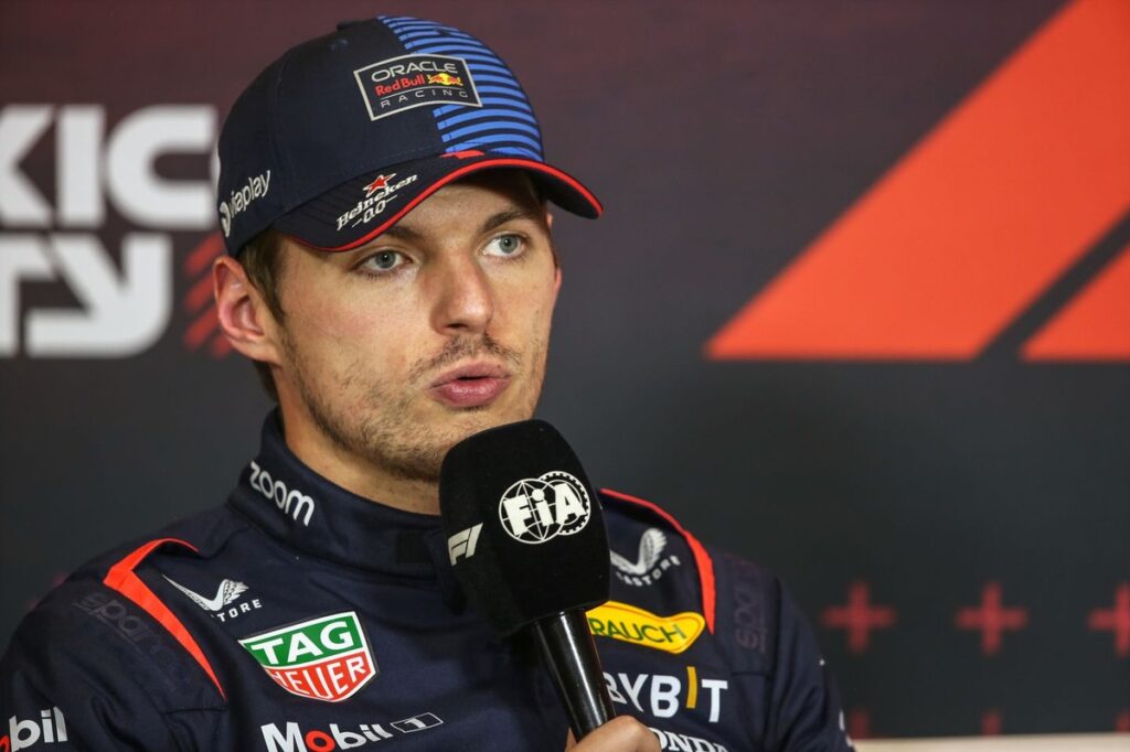 F1-Verstappen sobre P2 no classificatório:”Não esperava por isso”