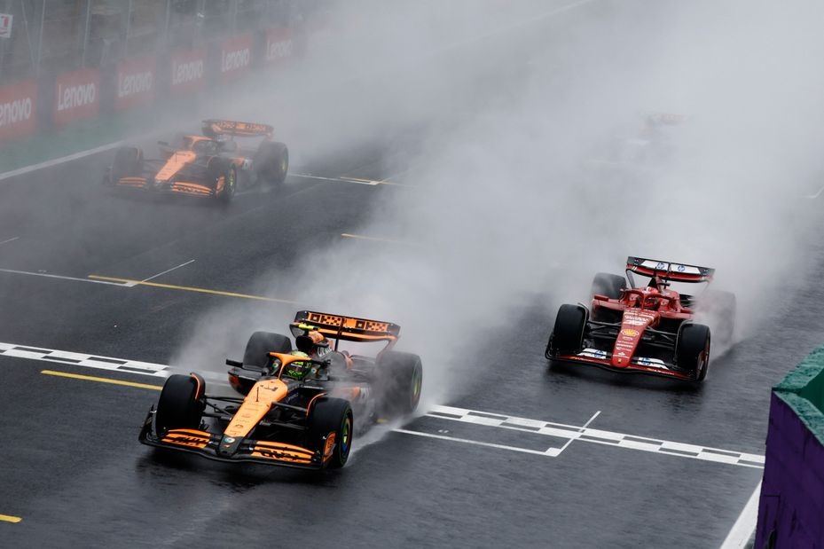 Leclerc: Ferrari fez “trabalho melhor” do que McLaren em SP