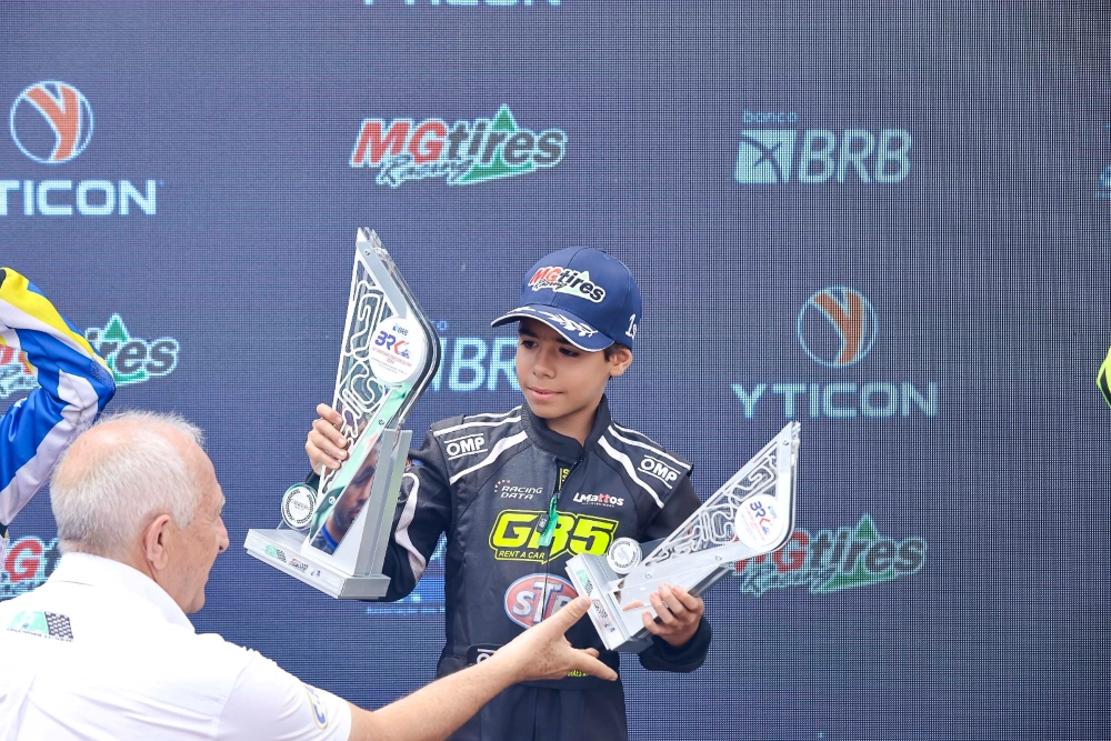 Rafael Guimarães é campeão brasileiro da Mini 2T e viaja para a Itália para disputar o WSK Final Cup