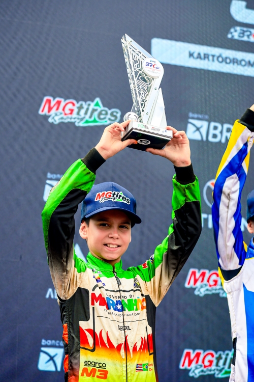 Matias Dominguez conquistou seu terceiro pódio consecutivo no Campeonato Brasileiro