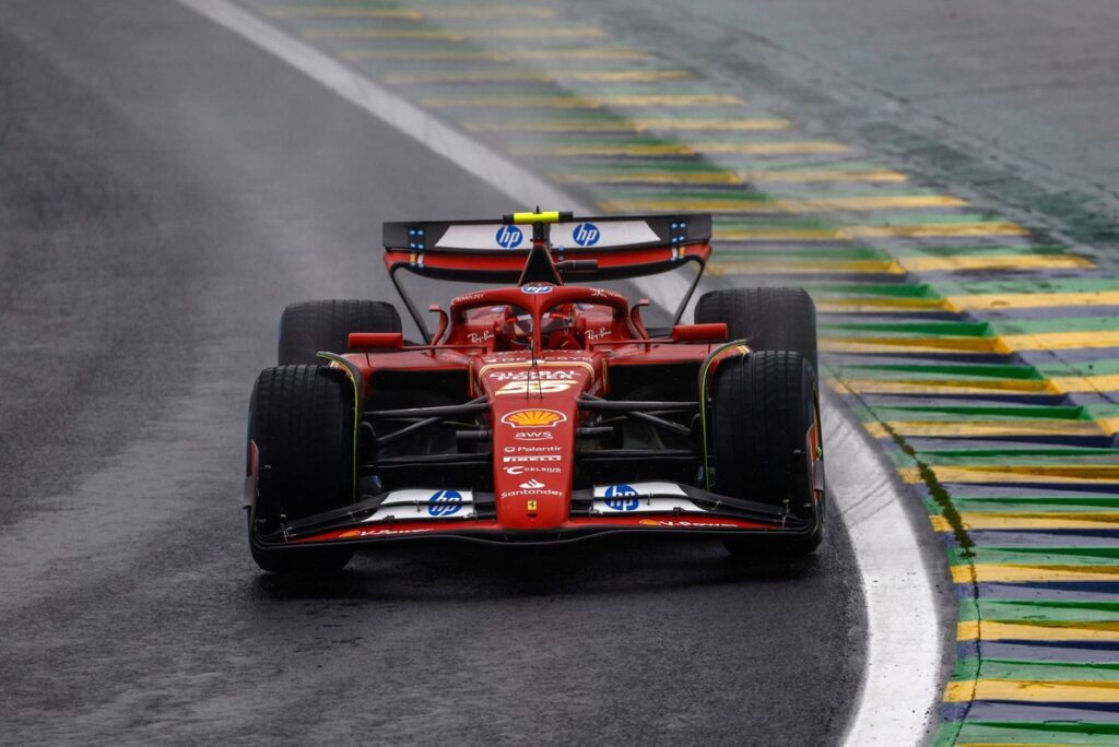 Sainz irá largar dos boxes no GP de São Paulo