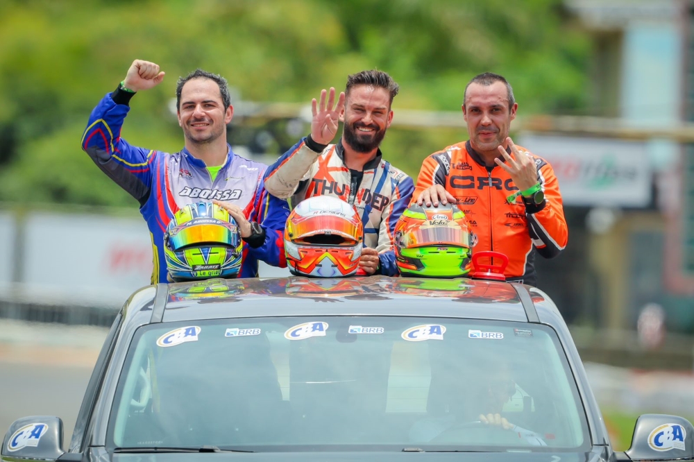 Rotax Max Master tem vitória e quarto título de campeão brasileiro de Alain Sisdeli