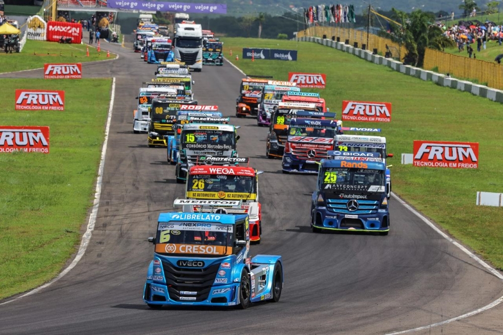 Wellington Cirino encerra temporada da Copa Truck com 2º lugar em uma das provas de Goiânia