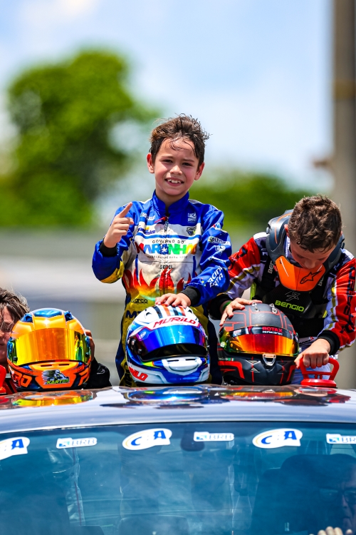 Campeão na pista, Murilo Dominguez sofre punição controversa e termina o Brasileiro Rotax em segundo