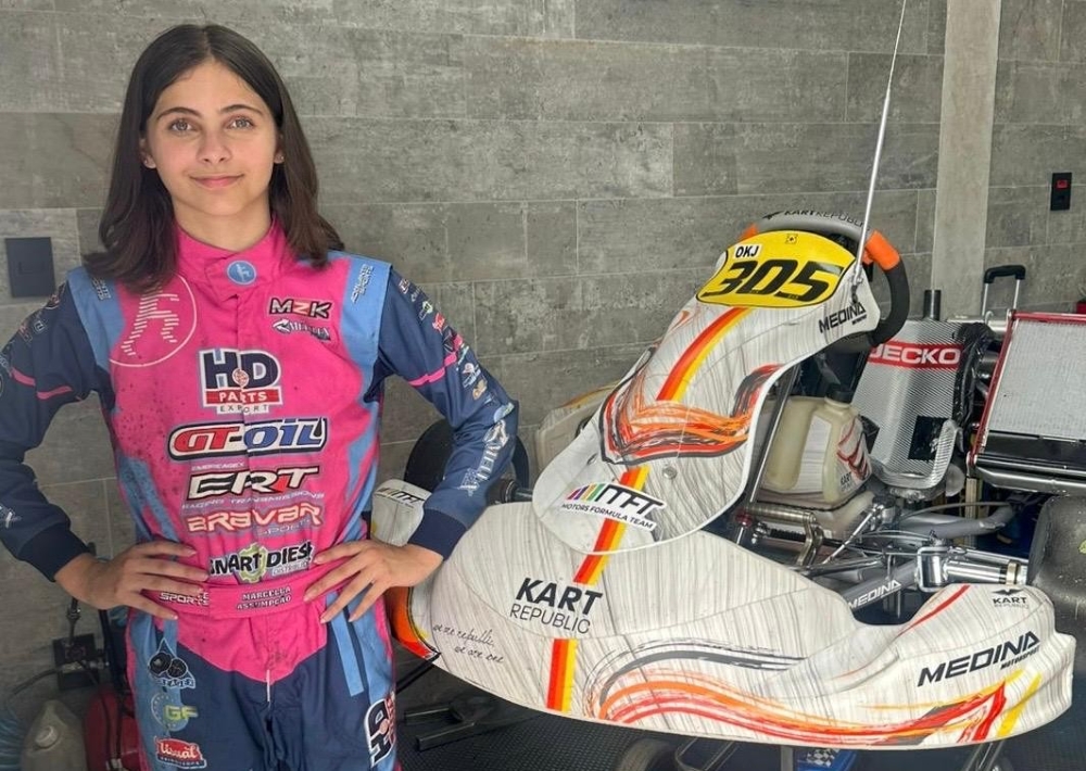 Marcella Assumpção disputará a temporada 2025 como piloto oficial da Kart Republic