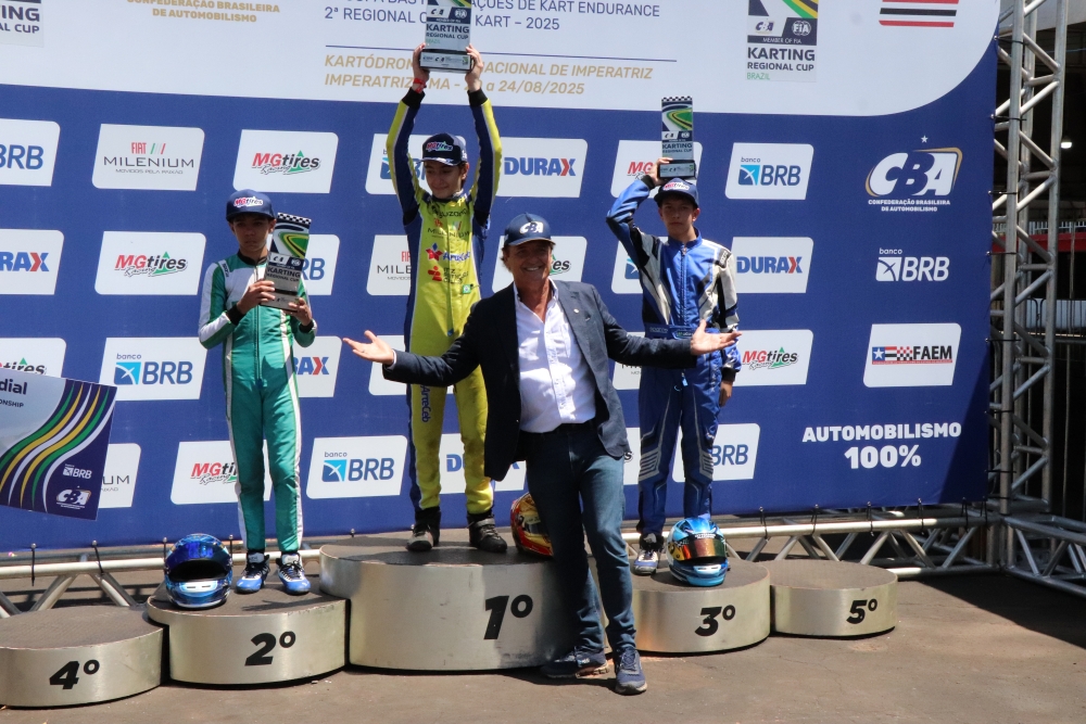 Miguel Spohr e Matias Dominguez vencem na OK Júnior e na Mini e levam as vagas para o Mundial e ROK Cup Finals