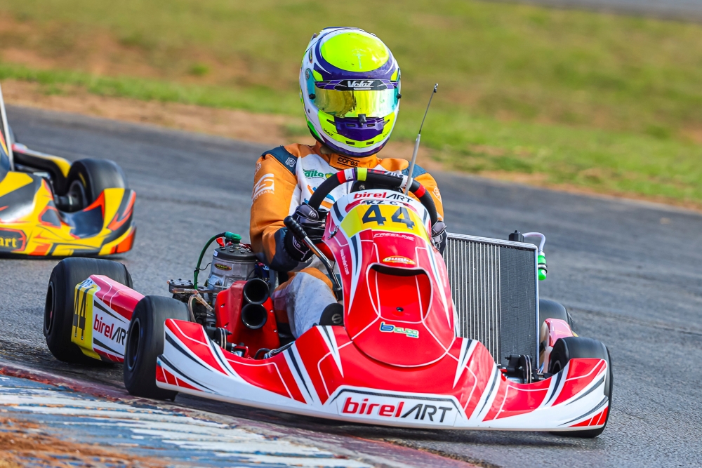 Enzo Faita disputa a 4ª etapa da Copa Beto Carrero de olho no Campeonato Brasileiro e no Mundial FIA Karting