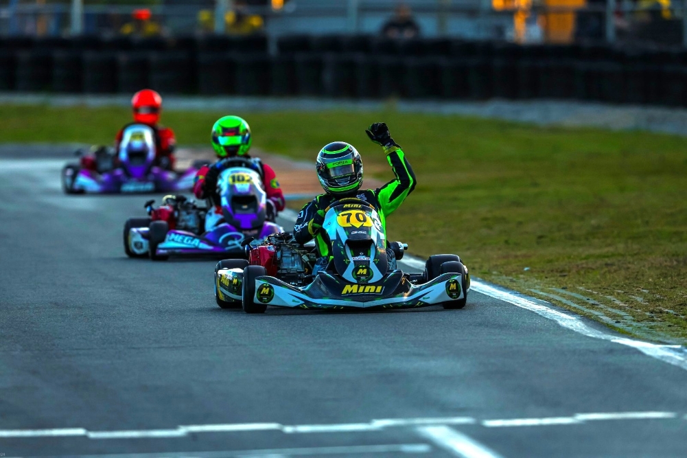 André Ribeiro venceu a 4ª etapa da Copa Beto Carrero em sua volta ao kartismo profissional