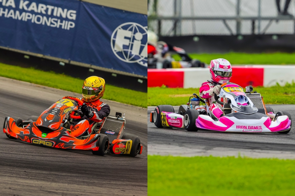 Vicky Farfus e Bernardo Gentil garantem os melhores resultados do Brasil na Copa do Mundo OK-N