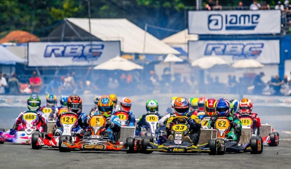 Motores IAME X30 serão utilizados por mais de 100 pilotos em cinco categorias no 60º Campeonato Brasileiro