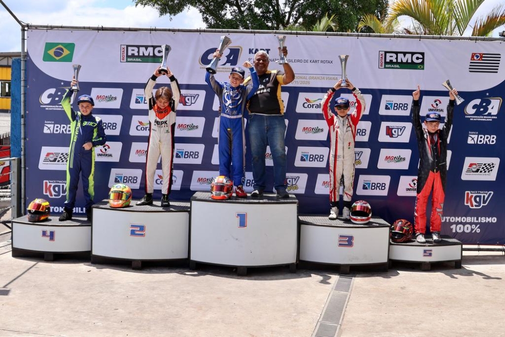 Campeonato Brasileiro Rotax definiu os oito campeões da temporada 2025; confira quem venceu